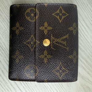 Louis Vuitton Monogram Elise Double side wallet *Authentic*